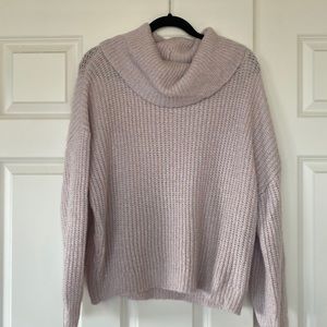 Express Pink Sparkle Sweater size medium